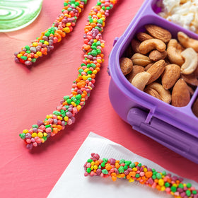 Nerds Rope Rainbow invites tasting adventures with crunch and chew.
