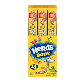 Individual Nerds Rope Tropical wrappers for easy sharing and portion control.