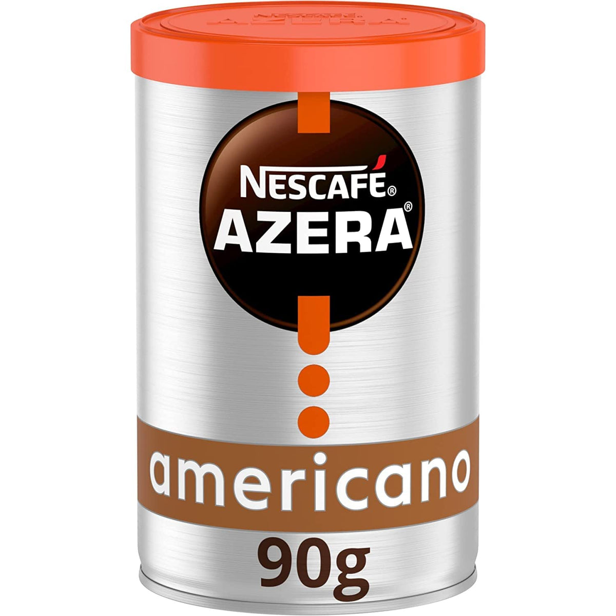 Nescafé Azera Americano pack of 2x100 g tins for convenient home barista moments.