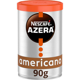Nescafé Azera Americano pack of 2x100 g tins for convenient home barista moments.