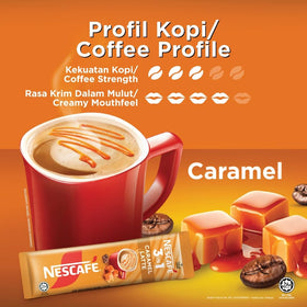 Nescafe caramel latte gift-pack idea for coffee lovers.