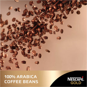 Creamy crema finishes a robust cup of NESCAFÉ Espresso.