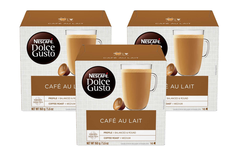 Nescafé Dolce Gusto Café Au capsule ready to brew a smooth espresso.