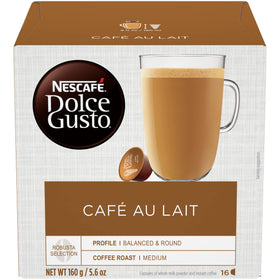 Nescafé Dolce Gusto Café Au creamy foam demonstrates barista-style texture.