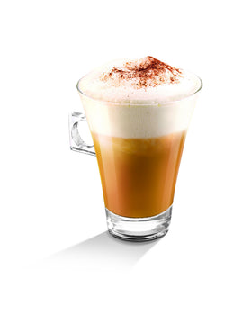 Nescafé Dolce Gusto cappuccino milk capsule delivering frothy cream and smooth texture