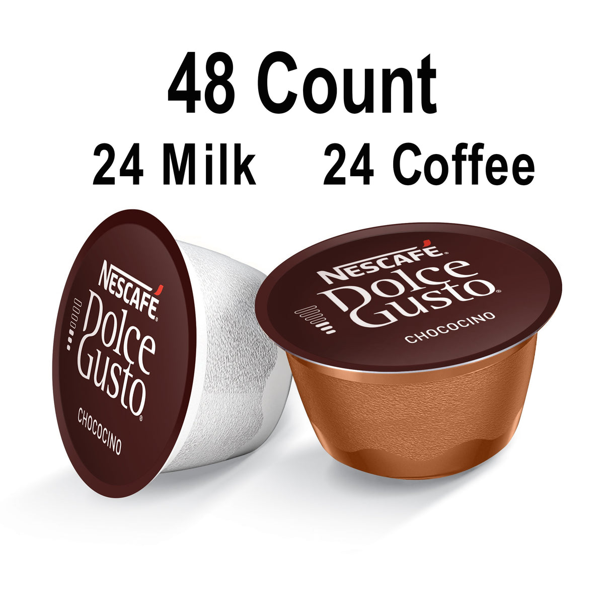 Creamy cup with crema hints at indulgent chocolate experience from Chococino.