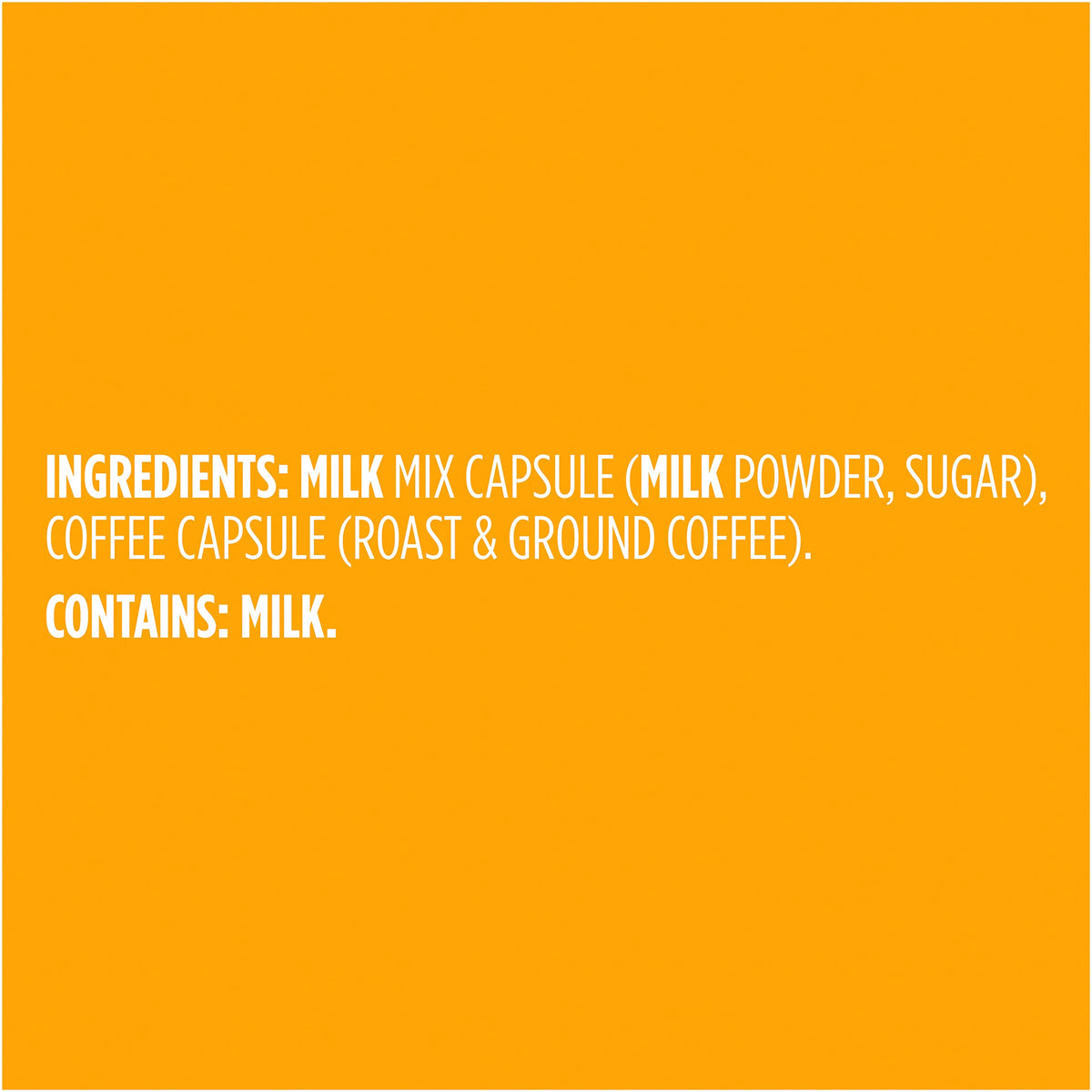 Nescafé Dolce Gusto Latte Macchiato creamy foam topping enhances the visual and aroma.