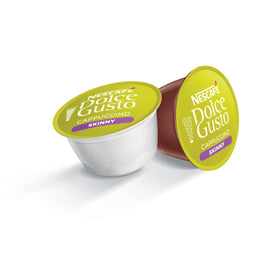 Nescafé Dolce Gusto Skinny Cappuccino pod cup view with layered drink