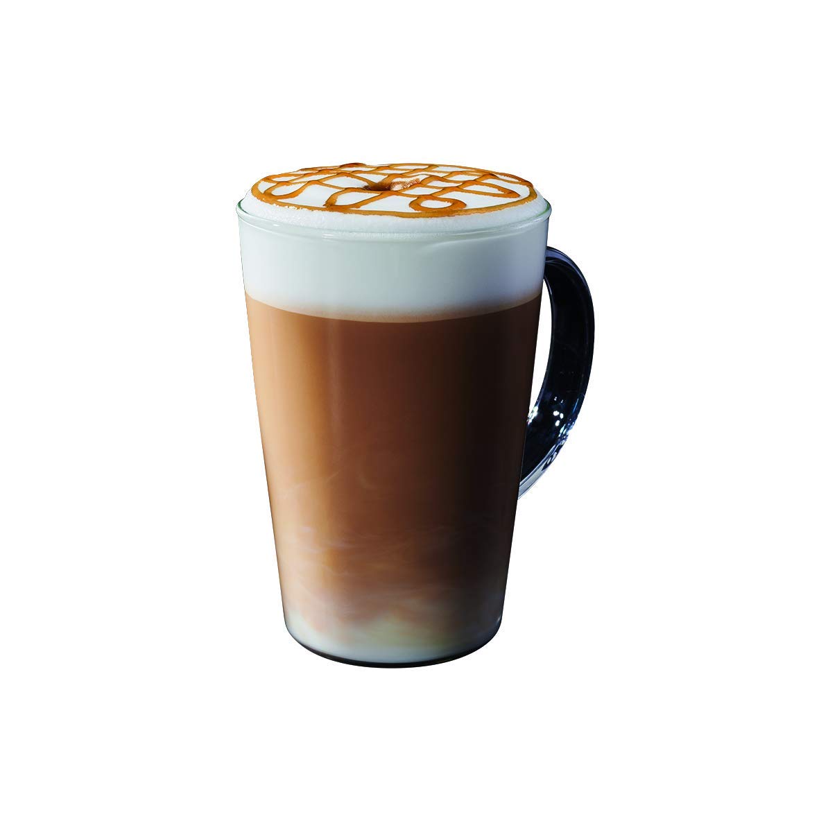 Packaging image showing 36 Starbucks Caramel Macchiato capsules