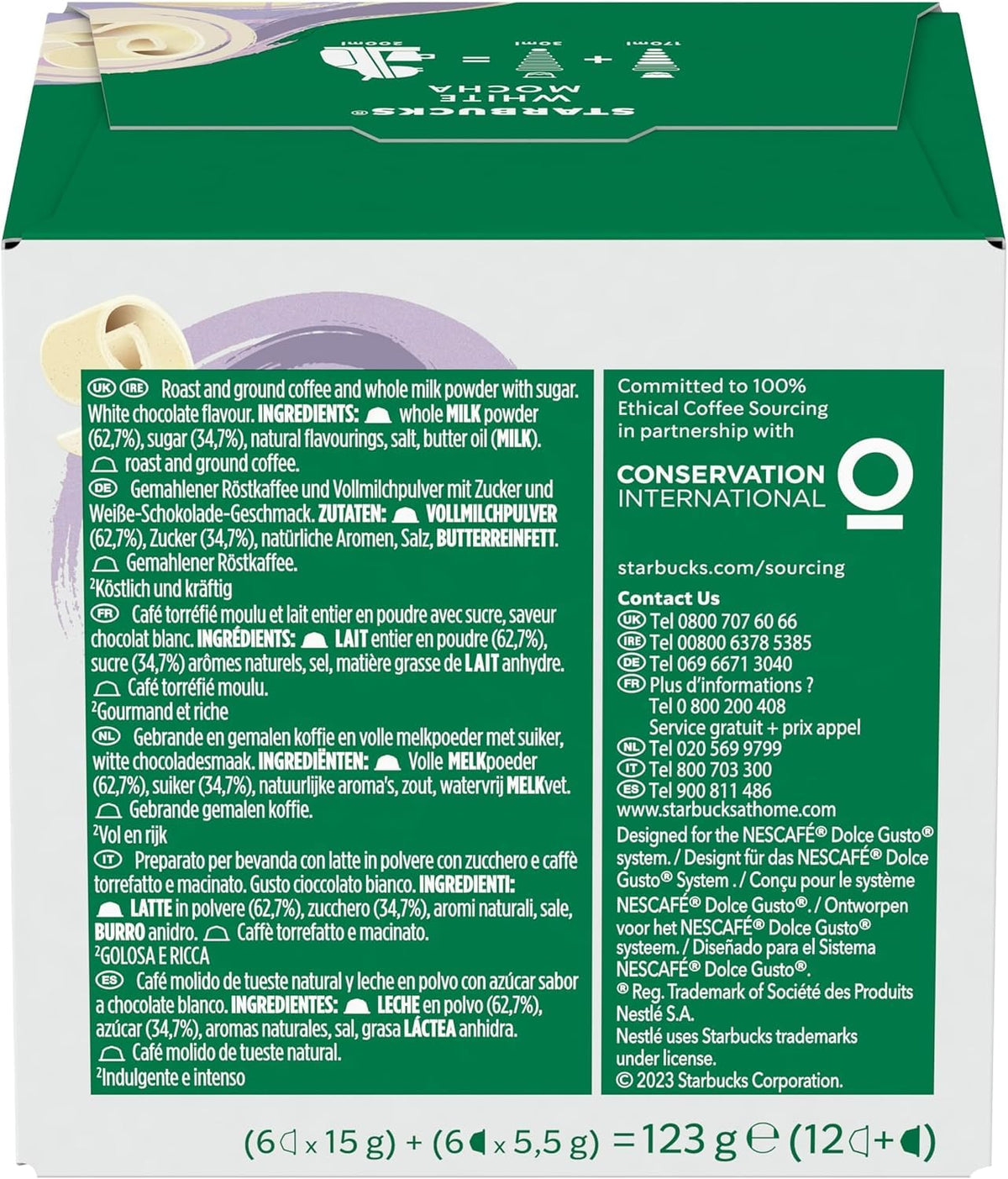 Podback recycling program supports Starbucks White Mocha pods