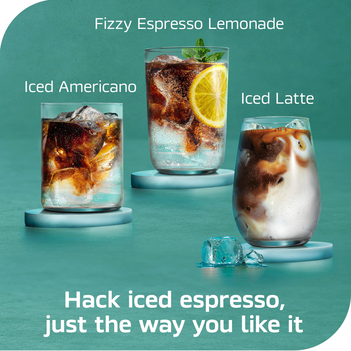 Close-up of NESCAFÉ Espresso Concentrate Black label highlighting premium Arabica notes.