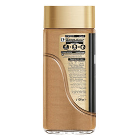NESCAFÉ Gold Espresso morning routine setup with jar and spoon.