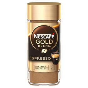 NESCAFÉ Instant Espresso made from 100% Arabica beans for rich aroma.