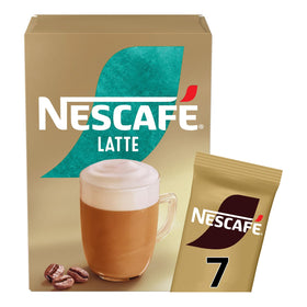 Creamy latte with silky froth, ready to enjoy
