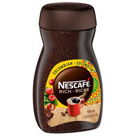 NESCAFE Rich Colombian coffee powder granules ideal for fast, flavorful brews