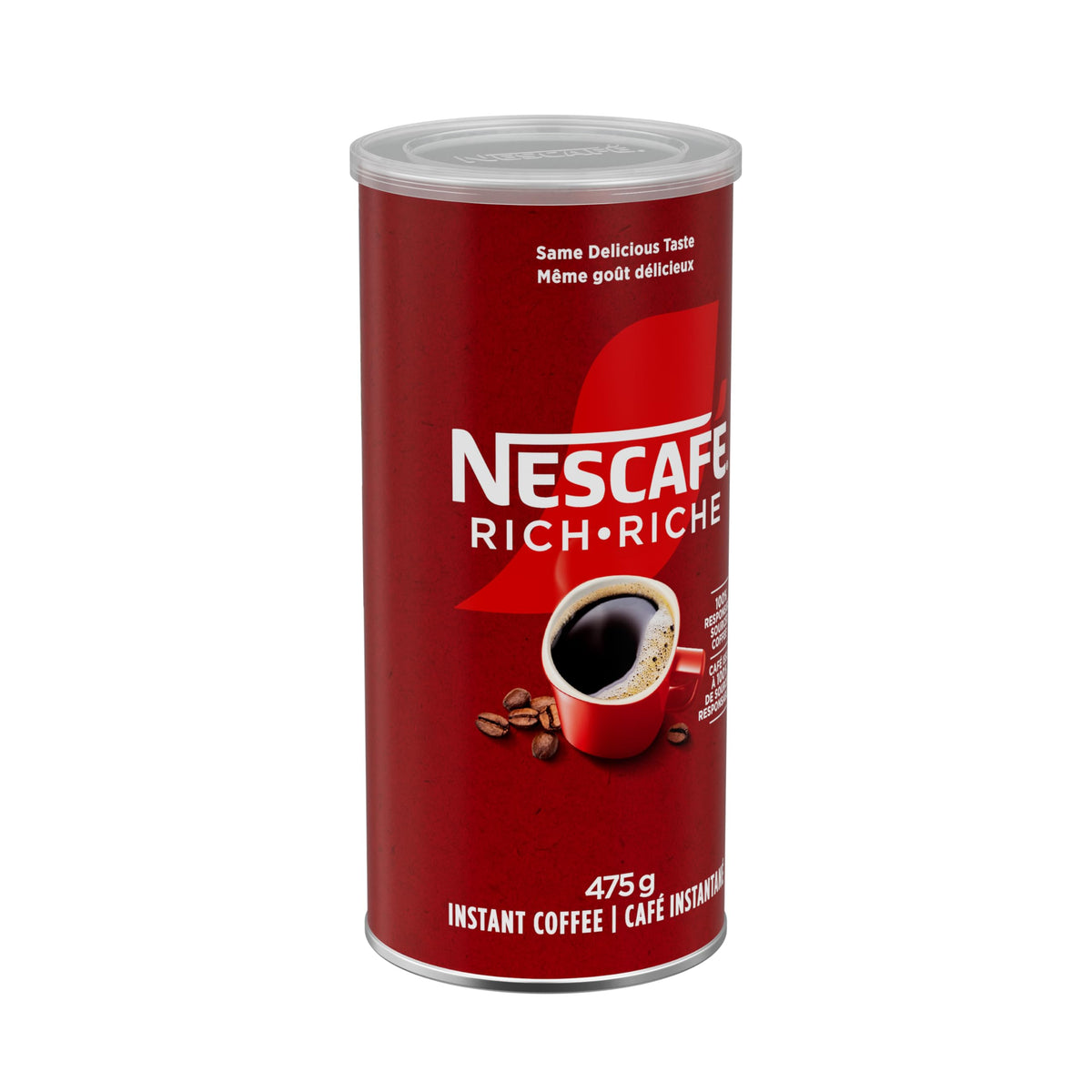 Nescafe Rich double-filter process highlights full flavour in every cup.