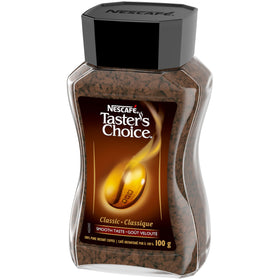 Steaming cup of NESCAFÉ Taster's Choice Classic highlights bold yet smooth flavor to start your day.