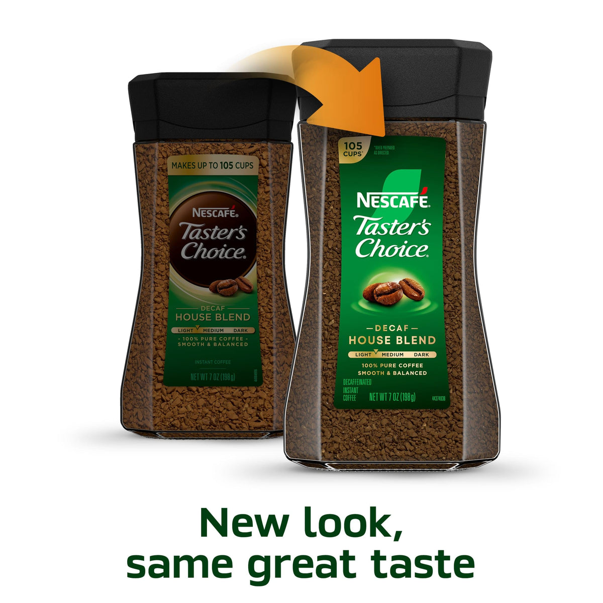 NESCAFÉ Taster's Choice decaf house blend jar 2 – consistent flavor every sip