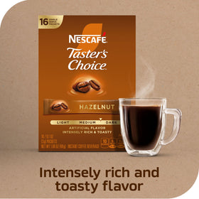 Ready-to-brew packets from NESCAFÉ Taster's Choice save time.