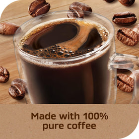Precise single-serve packets measure a perfect cup.