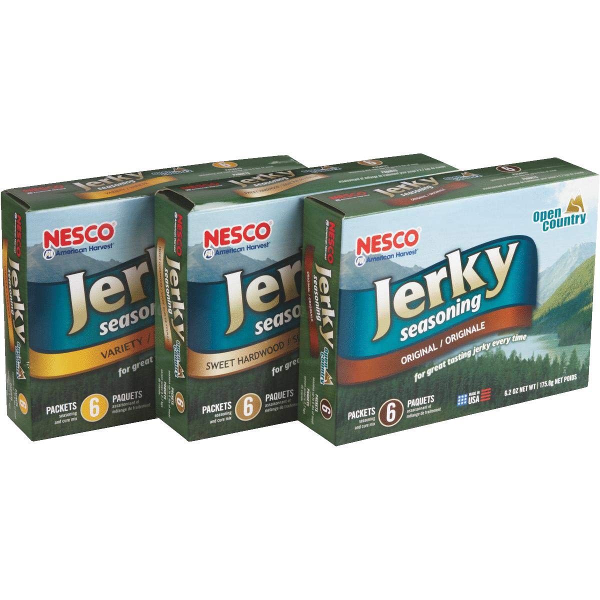 NESCO BJV-6 dehydrate-ready mix for camping jerky snacks