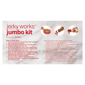 NESCO jerky gun attachments included for sticks or strips