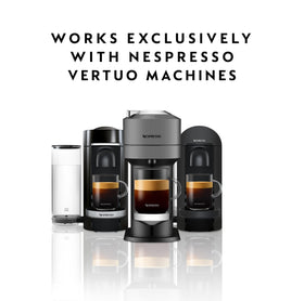 Nespresso Chiaro caramel notes illustrated by a caramel-tinted crema.