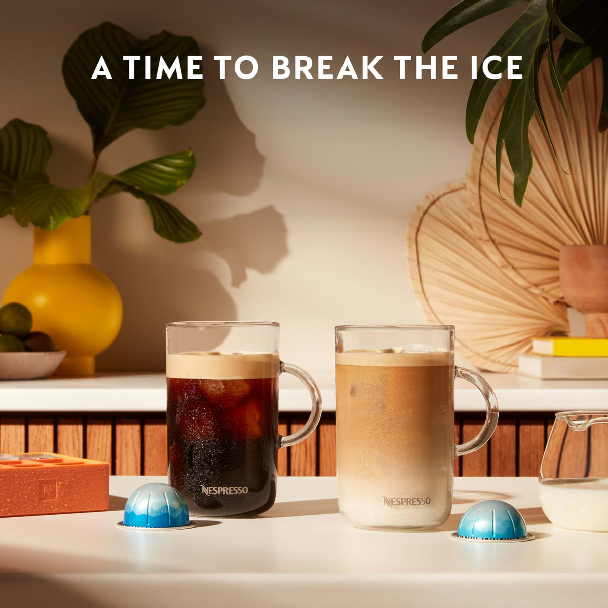 Nespresso Ice Forte aluminum capsule is recyclable to protect environment.
