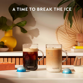 Nespresso Ice Forte aluminum capsule is recyclable to protect environment.