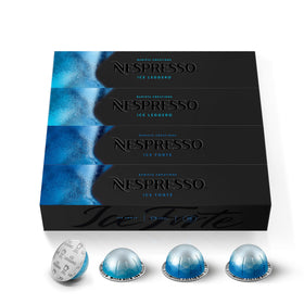 Nespresso Ice Leggero capsules for a refreshing iced espresso.
