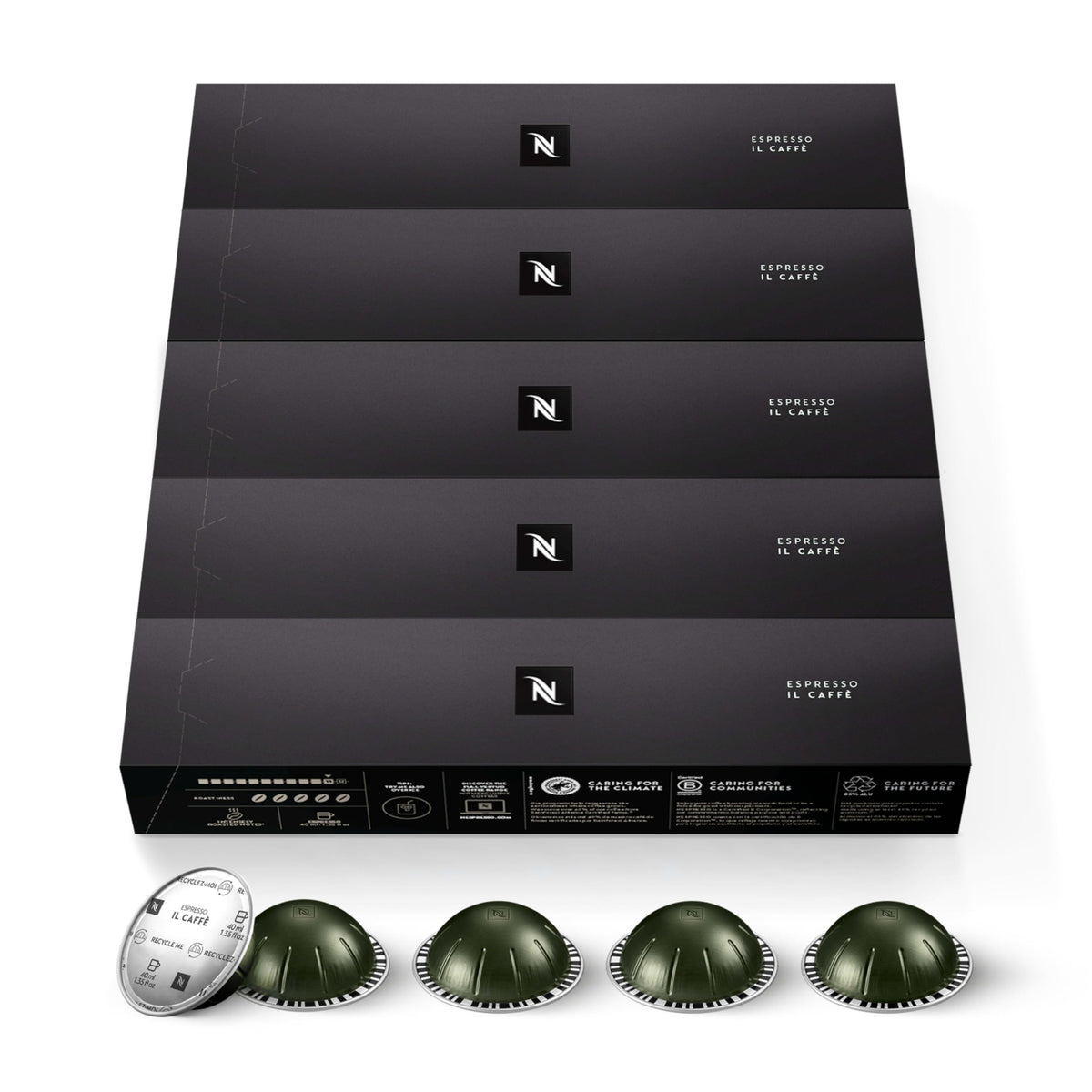 Nespresso Il Caffè capsules pack for bold espresso moments at home