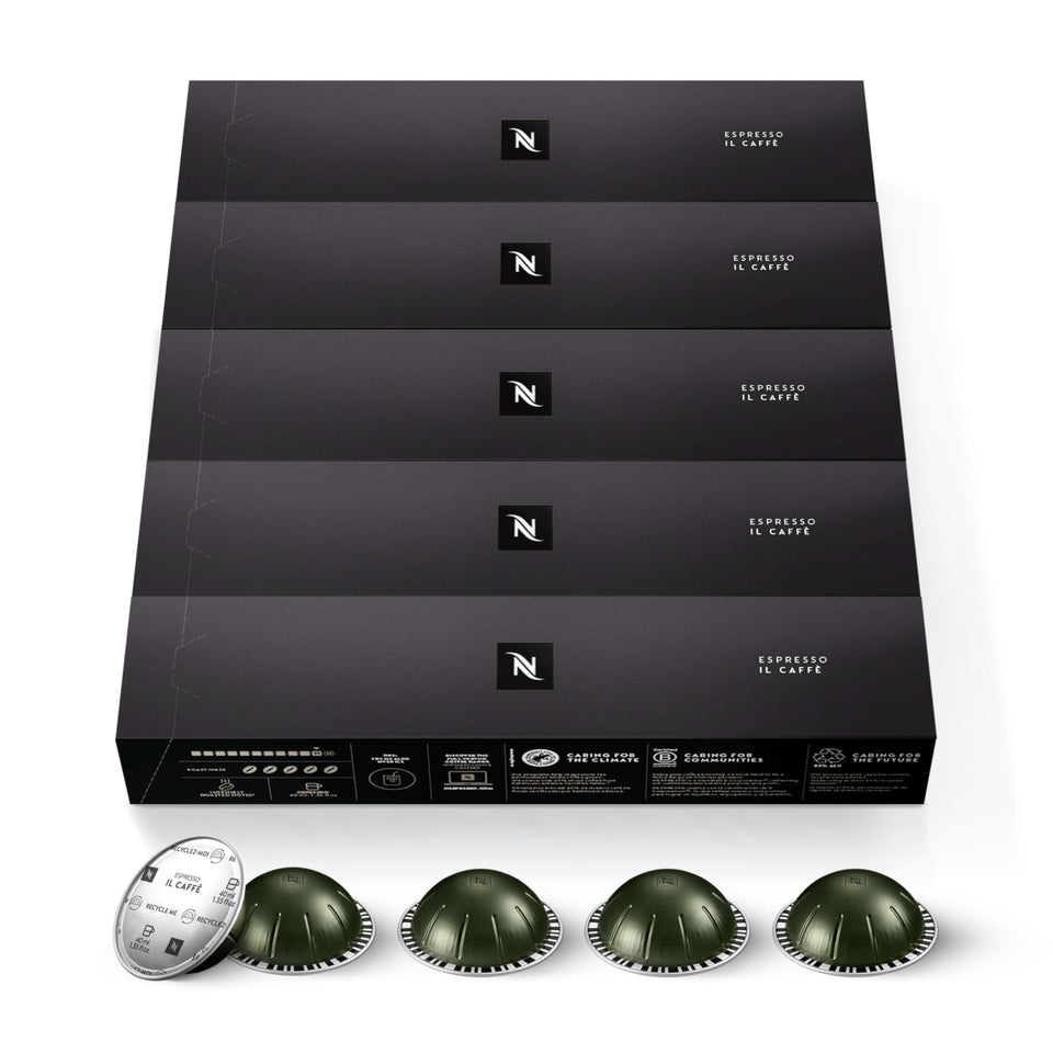 Nespresso Il Caffè capsules pack for bold espresso moments at home