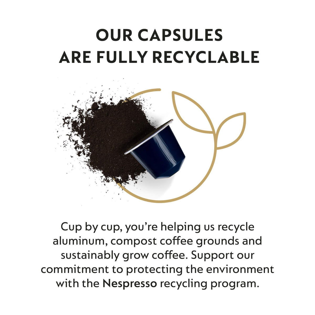 Nespresso Kazaar Intenso dark roast aroma for intense tasting experience.