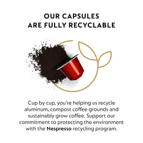 Nespresso Napoli creamy cup ideal for milk-based drinks