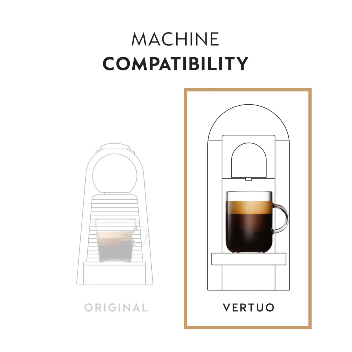 Nespresso Orafio capsule closeup with premium beans