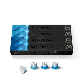 Nespresso Freddo Delicato pod for iced coffee, smooth and delicate.