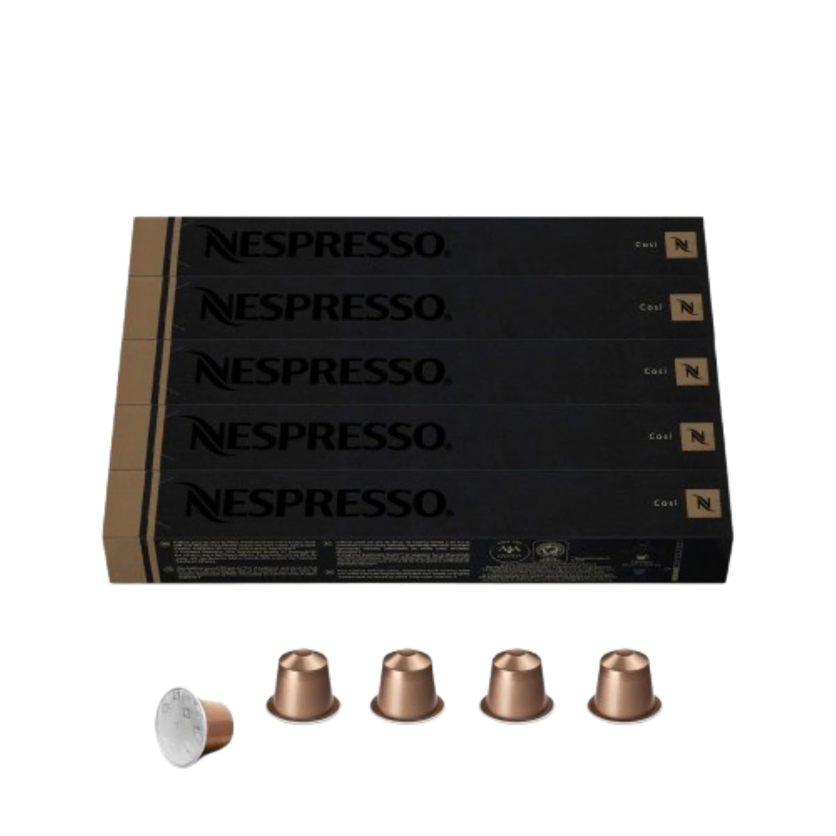 Nespresso Original Line Cosi mild roast capsules for a smooth, balanced espresso