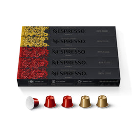 Nespresso OriginalLine variety pack pods for tasting and discovery.