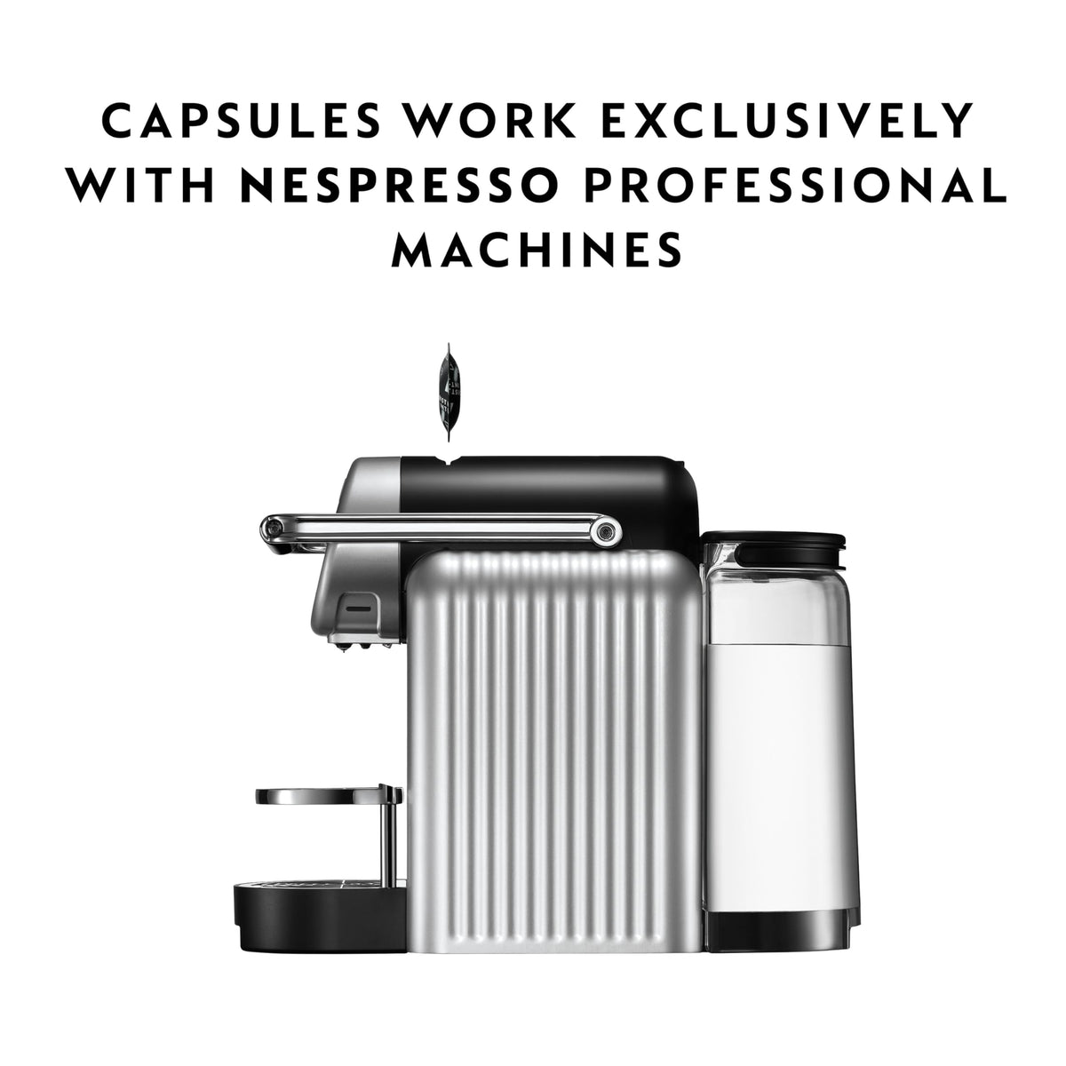 Capsules compatible with Nespresso Professional machines for quick service