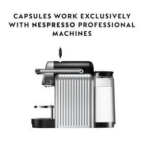 Capsules compatible with Nespresso Professional machines for quick service