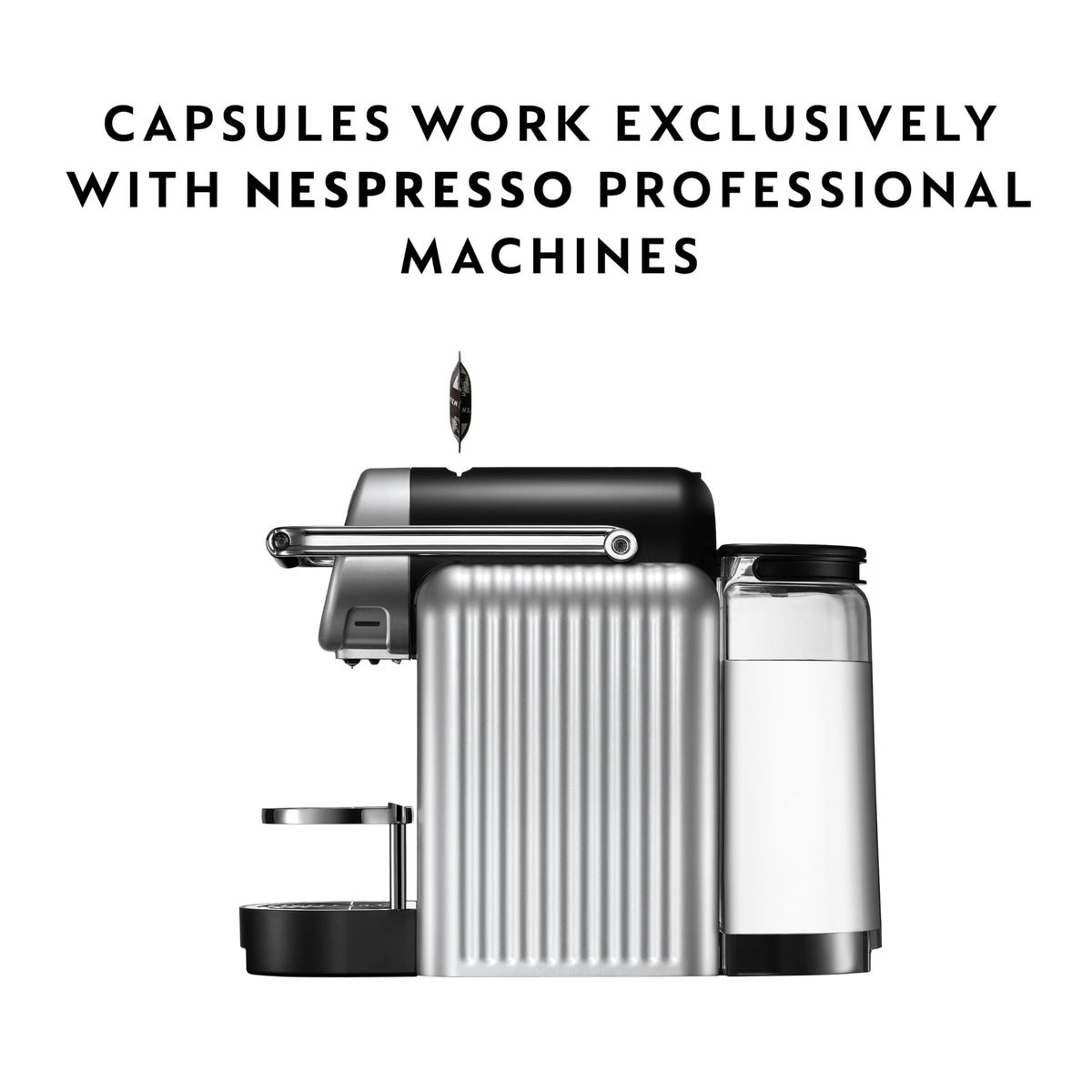 Nespresso Professional Intenso capsules pack with uniform capsules for consistent brews.