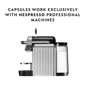 Nespresso Professional Intenso capsules pack with uniform capsules for consistent brews.