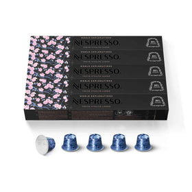 Nespresso Tokyo Lungo packshot for versatile morning rituals.