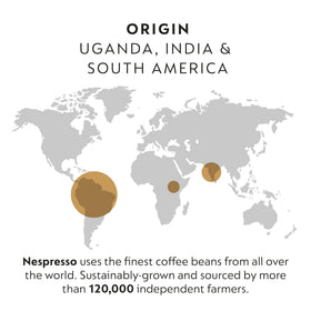Nespresso Venezia espresso pod offers mellow aroma and balanced flavor.