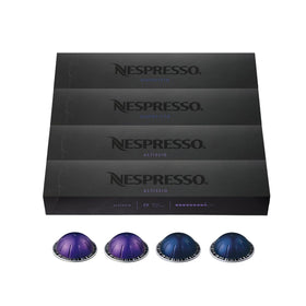 Nespresso Vertuo Diavolitto capsules front pack shows bold intensity.