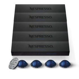 Nespresso Vertuo Diavolitto pack front, bold espresso option for intense mornings
