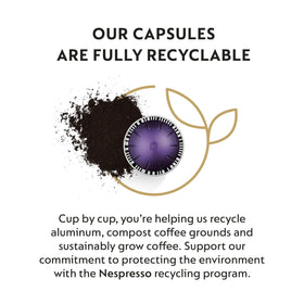 Nespresso Vertuo espresso 1.35 oz brew perfect for a quick pick-me-up.