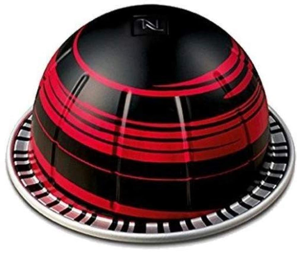Nespresso VertuoLine Half Caffeinato capsules pack for quick brews.
