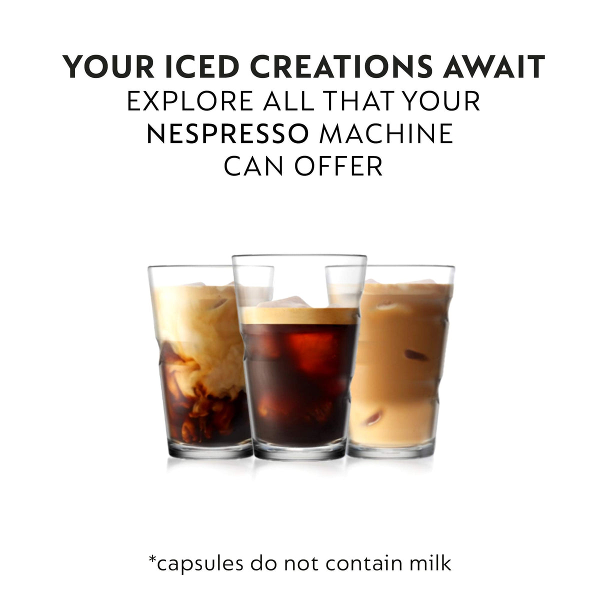 Sustainability badge for Nespresso Vertuo Ice Leggero
