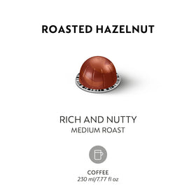 Nespresso Vertuo medium roast Arabicas for balanced sweetness